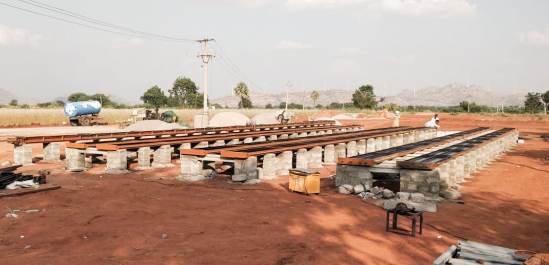 Precast Prestressed Boundary Wall Mould
